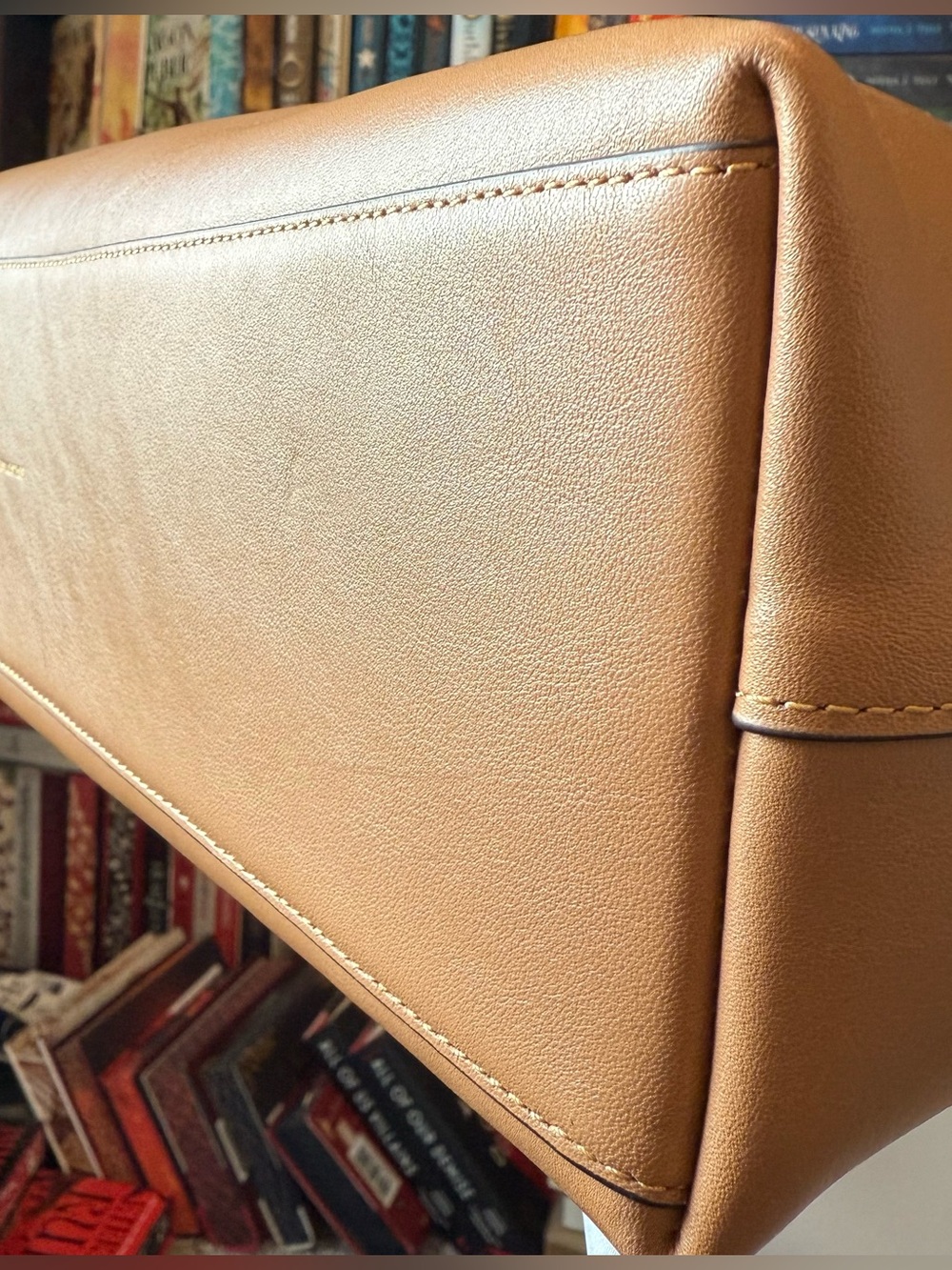 Coach Brooklyn 39 in Honey Brown - Picture 5 of 8